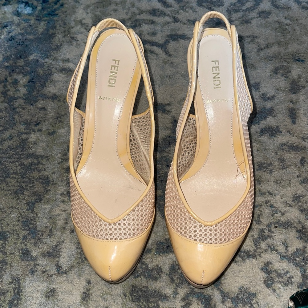 FENDI PLATFORM HEELS